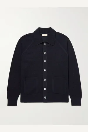 PIACENZA 1733 Hemdjacke aus Baumwolle in Wabenstrick - Men - - IT 56