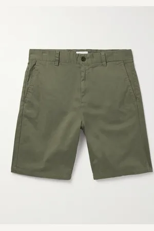 NN.07 Crown 1090 gerade geschnittene Shorts aus gebürstetem Twill aus einer Biobaumwollmischung - Men - - UK/US 36