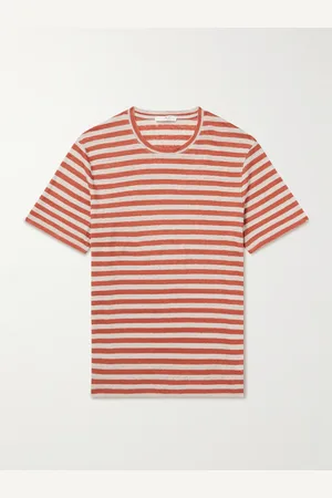 Mr P. Gestreiftes T-Shirt aus Leinen-Jersey - Men - - XL
