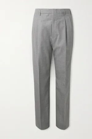Brunello Cucinelli Schmal zulaufende Hose aus Wolle mit Falten - Men - - IT 48