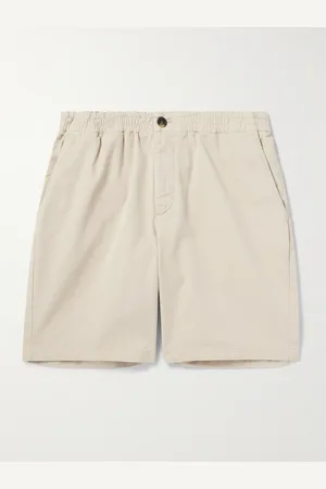 Mr P. Gerade geschnittene Shorts aus Twill aus einer Biobaumwollmischung in Stückfärbung - Men - - 38