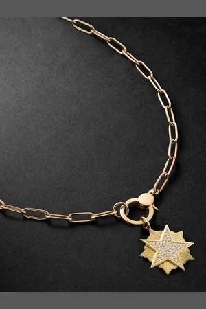 Ileana Makri Star Anhängerkette aus mit Diamanten - Men