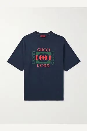 Gucci T-Shirt aus Baumwoll-Jersey mit Logoprint - Men - - XS