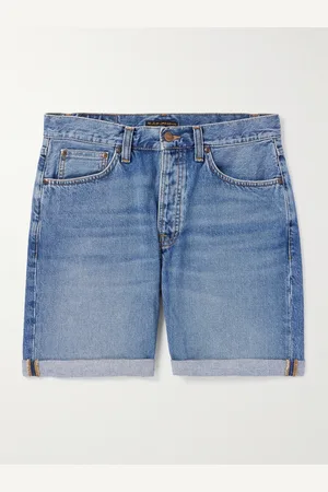 Nudie Jeans Josh gerade geschnittene Jeansshorts - Men - - UK/US 33