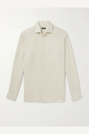 Ermenegildo Zegna Hemd aus „Oasi“-Leinen - Men - - S