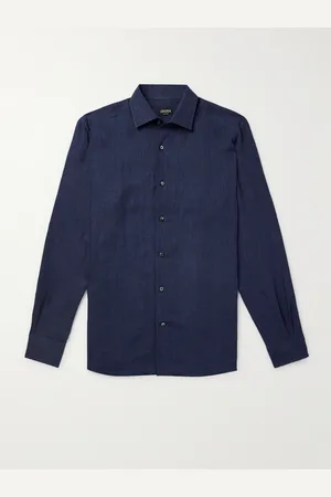 Ermenegildo Zegna Hemd aus „Oasi“-Leinen - Men - - XL