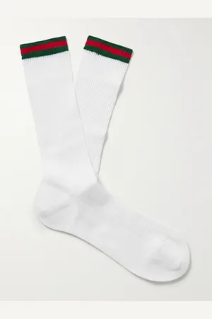 Gucci Socken aus einer gerippten Baumwollmischung mit Streifen - Men - - L