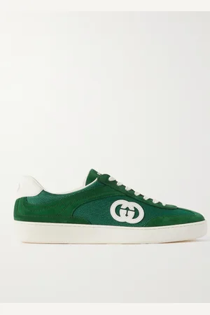 Gucci Sneakers aus Veloursleder und Mesh mit Lederbesatz - Men - - UK 9