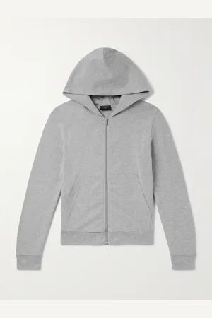 Balenciaga Schmal geschnittene Kapuzenjacke aus Jersey aus einer Baumwollmischung mit Reißverschluss - Men - - M