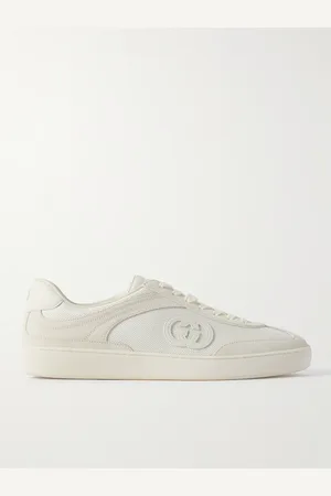 Gucci Sneakers aus Veloursleder und Mesh mit Lederbesatz - Men - - UK 7