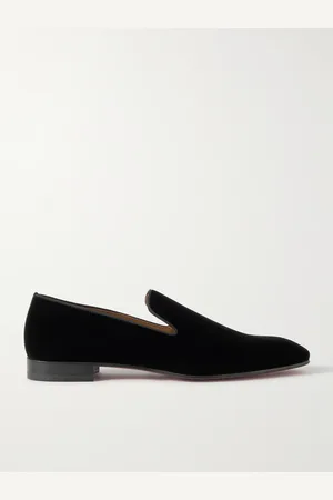 Christian Louboutin Dandelion Loafers aus Samt mit Ripsband - Men - - EU 45