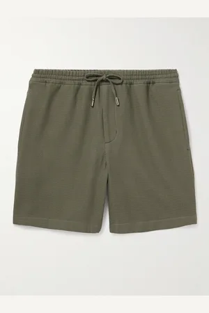 Mr P. Gerade geschnittene Shorts aus Biobaumwolle in Waffelstrick mit Kordelzugbund - Men - - 30