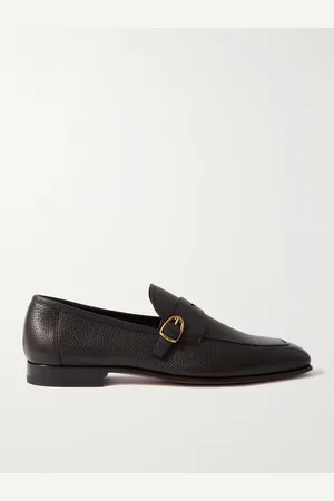 Tom Ford Sean Pennyloafers aus vollnarbigem Leder mit Schnalle - Men - - UK 9
