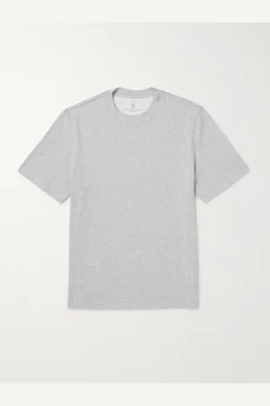 Brunello Cucinelli T-Shirt aus Baumwoll-Jersey - Men - - S
