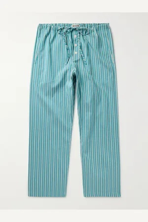 BODE Shore gerade geschnittene Hose aus einer gestreiften Baumwollmischung mit Kordelzugbund - Men - - XXL