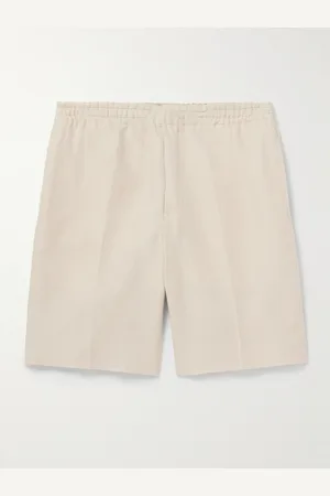 Ermenegildo Zegna Gerade geschnittene Shorts aus „Oasi“-Leinen mit Kordelzugbund - Men - - IT 48