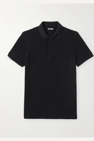 Tom Ford Schmal geschnittenes Polohemd aus Baumwoll-Piqué in Stückfärbung - Men - - IT 50