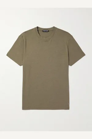 Tom Ford Schmal geschnittenes T-Shirt aus Jersey aus einer Lyocell-Baumwollmischung - Men - - IT 60