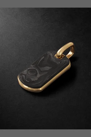 David Yurman Anhänger aus 18 Karat Gold und geschmiedetem Carbon - Men