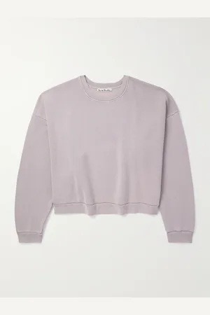 Acne Studios Fester Sweatshirt aus Baumwoll-Jersey in Stückfärbung - Men - - S