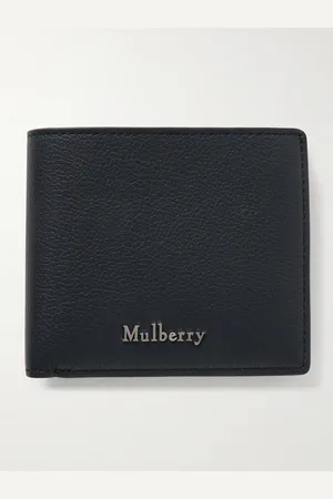 MULBERRY Farringdon aufklappbares Portemonnaie aus vollnarbigem Leder mit Logoapplikation - Men