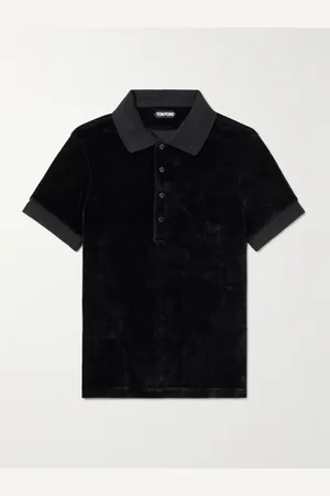 Tom Ford Polohemd aus Velours - Men - - IT 44