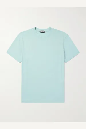 Tom Ford Schmal geschnittenes T-Shirt aus Jersey aus einer Lyocell-Baumwollmischung - Men - - IT 44
