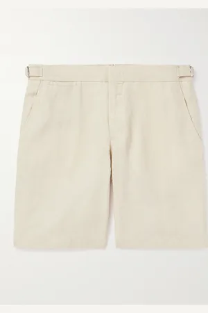 Orlebar Brown Norwich gerade geschnittene Shorts aus Leinen - Men - - UK/US 32