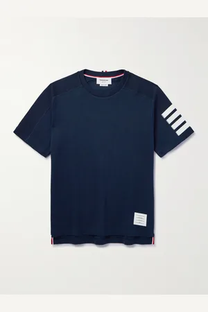 Thom Browne T-Shirt aus Baumwoll-Jersey mit Streifen - Men - - 1