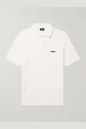 Ermenegildo Zegna Schmal geschnittenes Polohemd aus Baumwoll-Piqué - Men - - IT 48