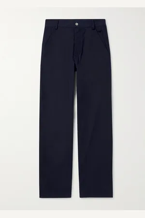 Bottega Veneta Gerade geschnittene Hose aus Baumwoll-Twill - Men - - IT 50