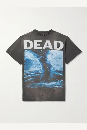 SAINT MXXXXXX Dead Heathen T-Shirt aus Baumwoll-Jersey mit Print in Distressed-Optik - Men - - XXL