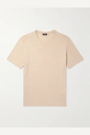 Ermenegildo Zegna T-Shirt aus Leinen-Jersey - Men - - IT 54