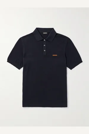 Ermenegildo Zegna Schmal geschnittenes Polohemd aus Baumwoll-Piqué - Men - - IT 48