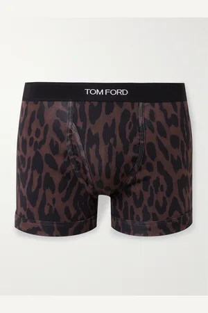 Tom Ford Retropants aus Stretch-Baumwolle mit Gepardenprint - Men - - S