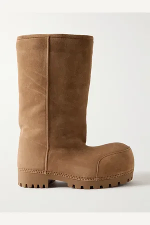 Balenciaga Alaska Stiefel aus Veloursleder mit Futter aus Shearling-Imitat - Men - - EU 40