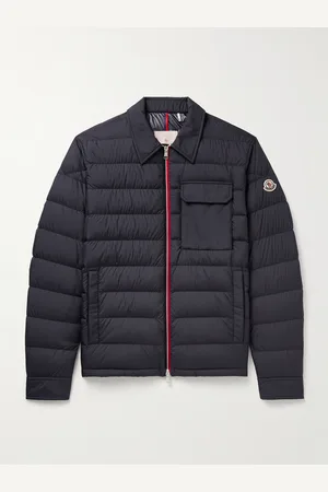 Moncler Fazzon Daunenjacke aus gestepptem Shell mit Logoapplikation - Men - - 1