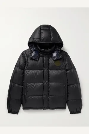 Moncler Cyclone wandelbare Daunenjacke aus gestepptem Shell mit Kapuze und Logoapplikation - Men - - 6