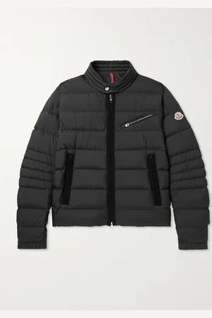 Moncler Daunenjacke aus gestepptem Shell mit Logoapplikation und Ripsband - Men - - 6