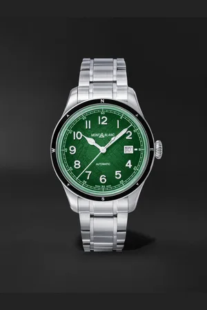 Montblanc 1858 0 Oxygen 41 mm Uhr aus Edelstahl mit automatischem Aufzug, Ref.-Nr.: MB133269 - Men