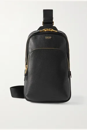 Tom Ford Umhängetasche aus vollnarbigem Leder - Men