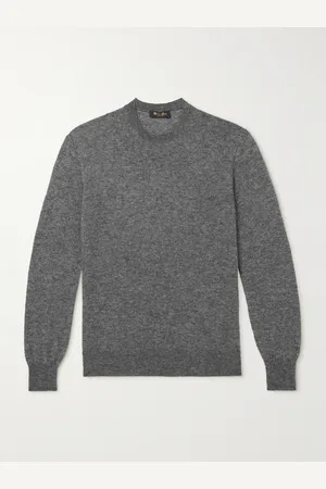 Loro Piana Pullover aus einer gebürsteten Kaschmir-Seidenmischung - Men - - IT 46