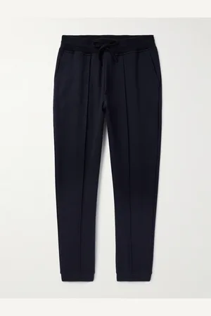 Loro Piana Whitney schmal zulaufende Jogginghose aus Jersey aus einer Mischung aus Baumwolle, Seide und Kaschmir - Men - - XXL