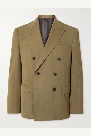 Loro Piana Doppelreihiges Sakko aus Schurwoll-Twill - Men - - IT 52