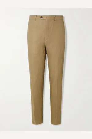 Loro Piana Carlo gerade geschnittene Hose aus Leinen-Twill - Men - - IT 48