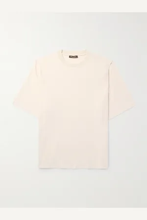 Loro Piana Quarna T-Shirt aus Twill aus einer Seidenmischung - Men - - XXL