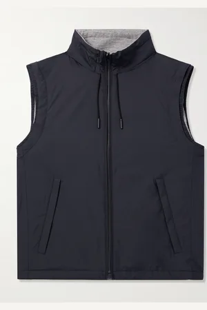 Ermenegildo Zegna Wendbare Weste aus Shell und Twill aus einer Kaschmirmischung - Men - - IT 50