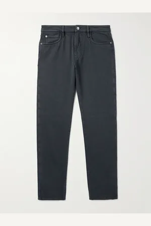 Loro Piana Quarona schmal geschnittene Hose aus Stretch-Baumwoll-Twill - Men - - UK/US 30