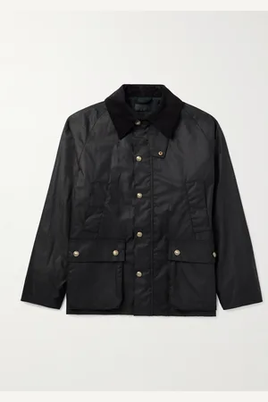 NILI LOTAN Kylian Feldjacke aus gewachstem Baumwoll-Canvas mit Cordbesatz - Men - - XXL