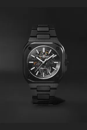 Bell & Ross BR 05 Skeleton – 41 mm Uhr aus schwarzer Keramik und Stahl mit automatischem Aufzug, Ref.-Nr.: BR05A-BL-SK-CE/SCE - Men